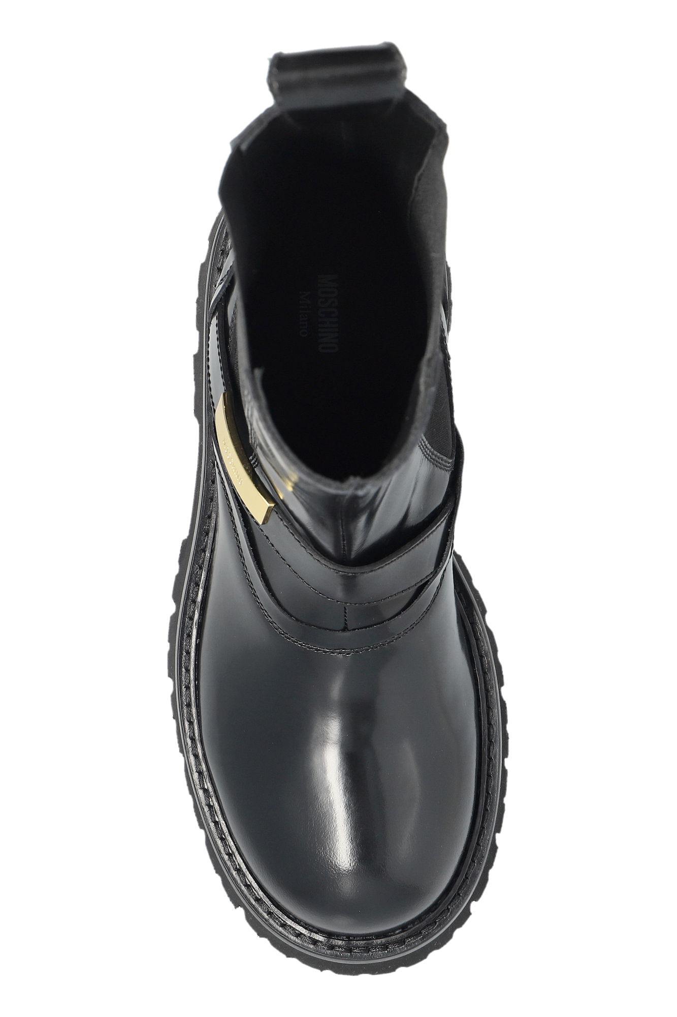 Moschino Ankle boots with logo | Men's Shoes | Vitkac